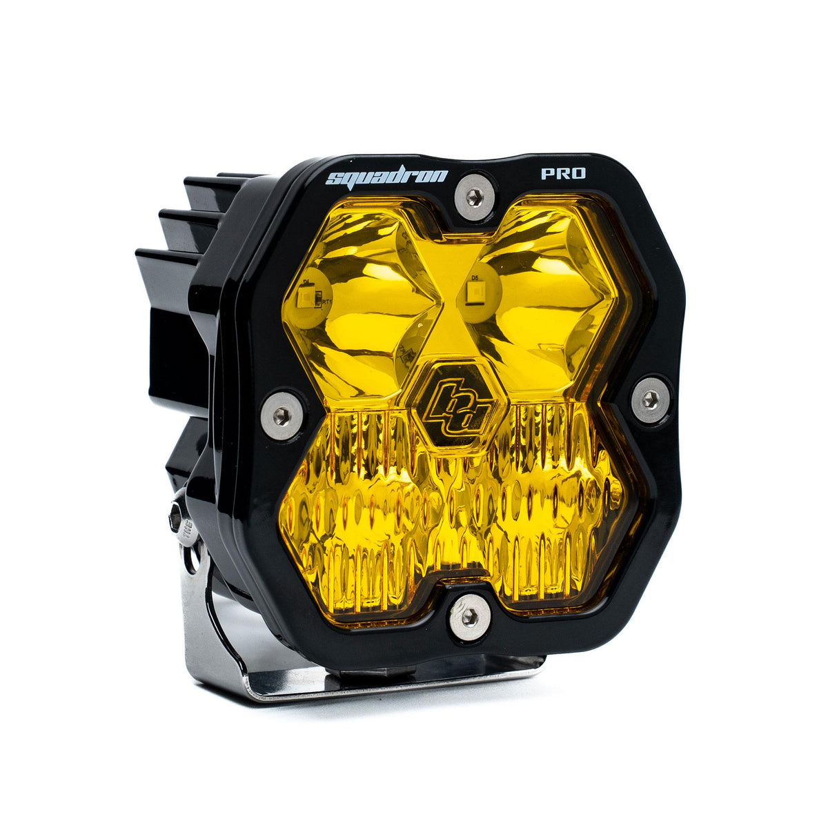 Squadron 2.0 Pro Black LED Auxiliary Light Pod Universal Baja Amber