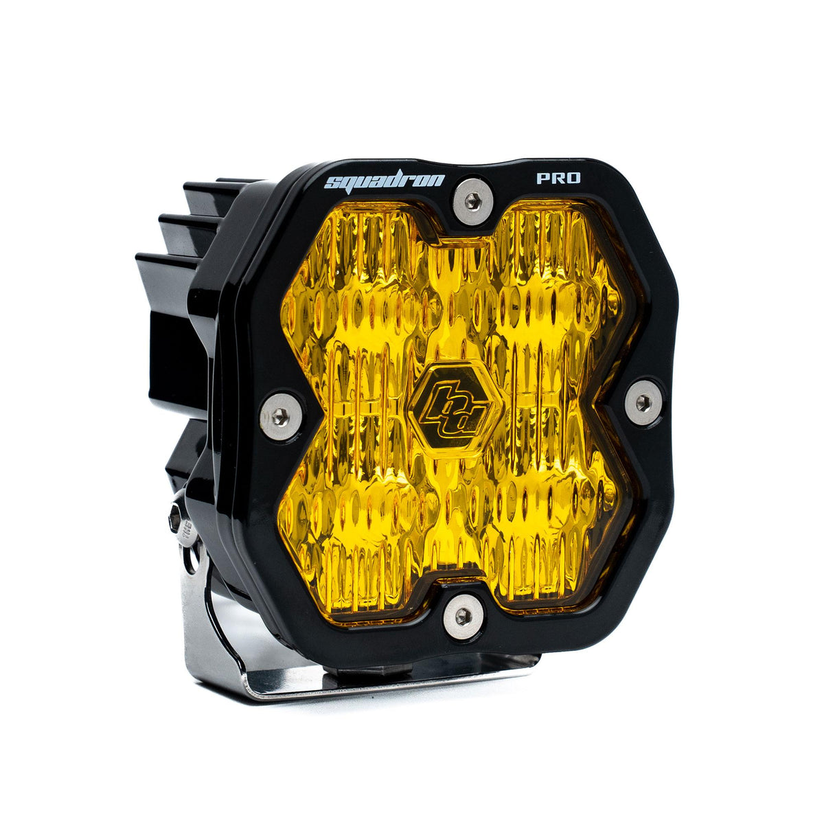 Squadron 2.0 Pro Black LED Auxiliary Light Pod Universal Baja Amber