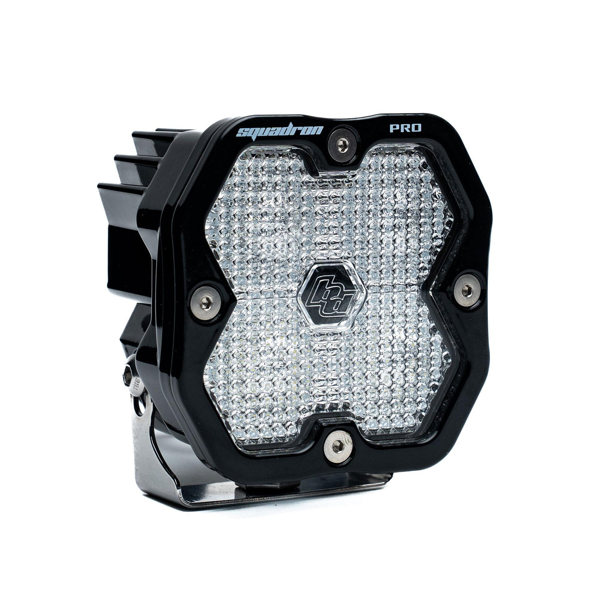 Squadron 2.0 Pro Black LED Auxiliary Light Pod Universal Clear