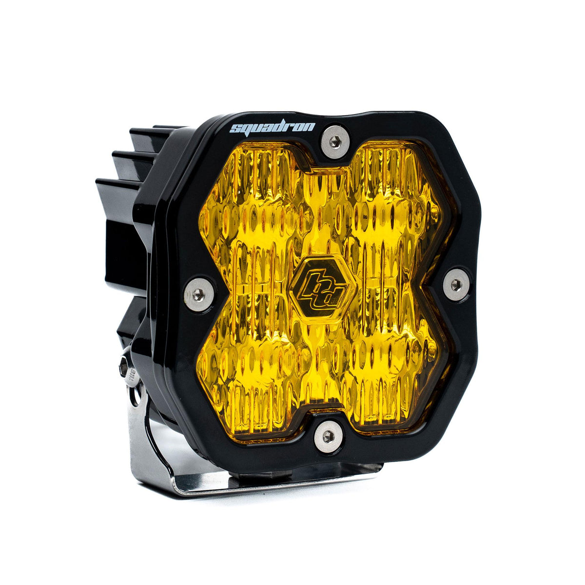 Squadron 2.0 Sport Black LED Auxiliary Light Pod Universal Baja Amber