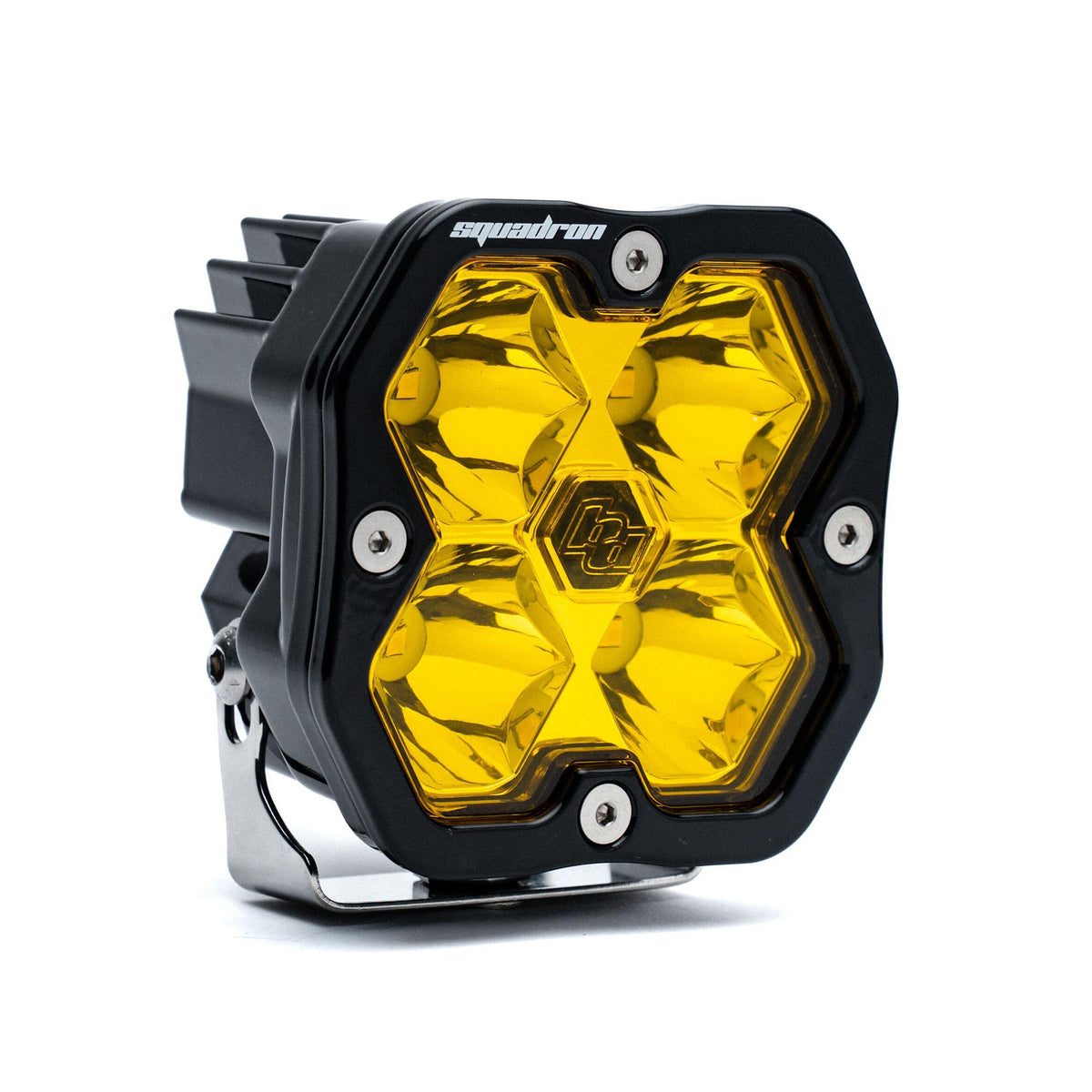 Squadron 2.0 Sport Black LED Auxiliary Light Pod Universal Baja Amber