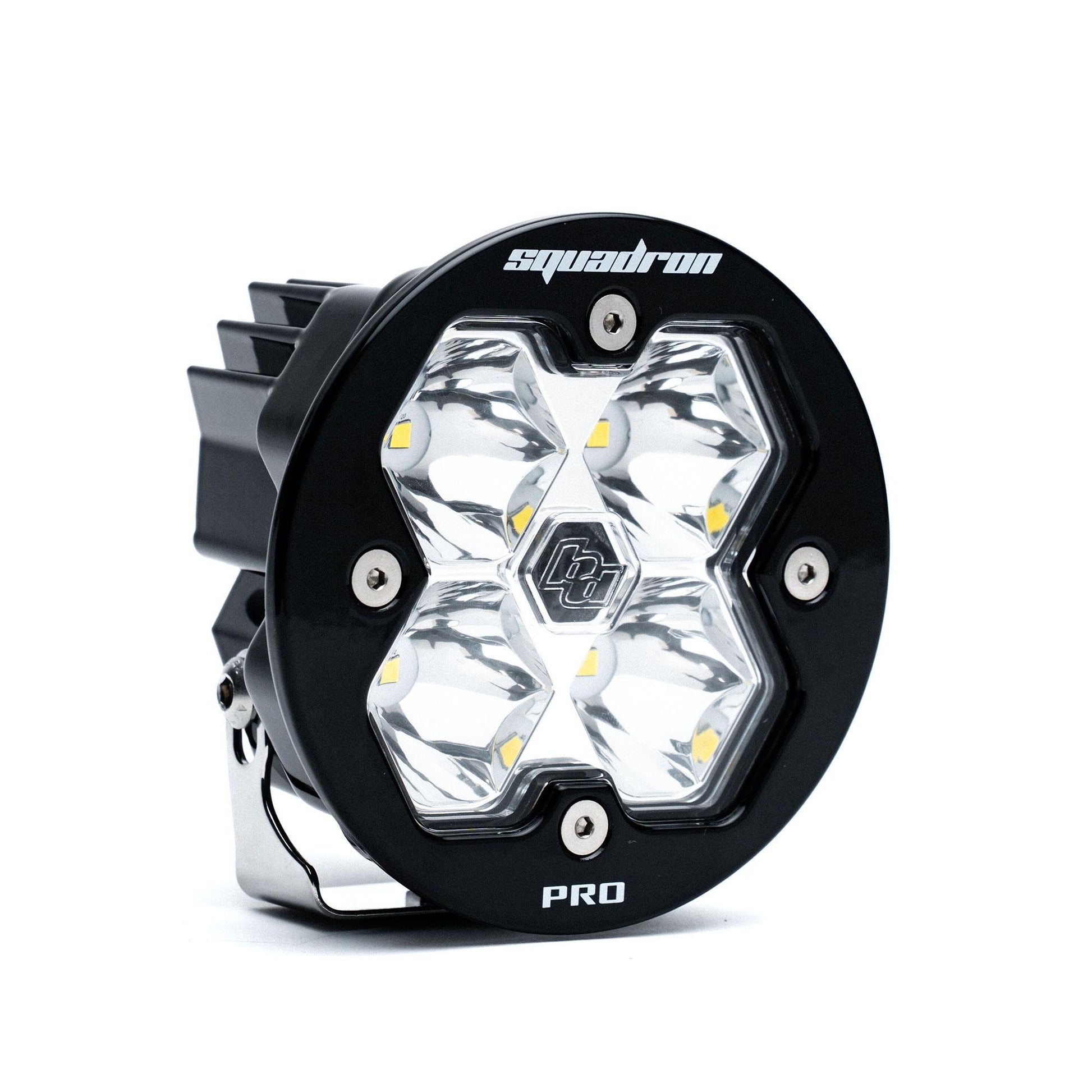 Squadron-R 2.0 Pro Black LED Auxiliary Light Pod Universal Clear