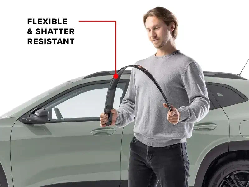 WeatherTech Side Window Deflectors - Front & Rear Set | Chevrolet Silverado 1500 & ZR2