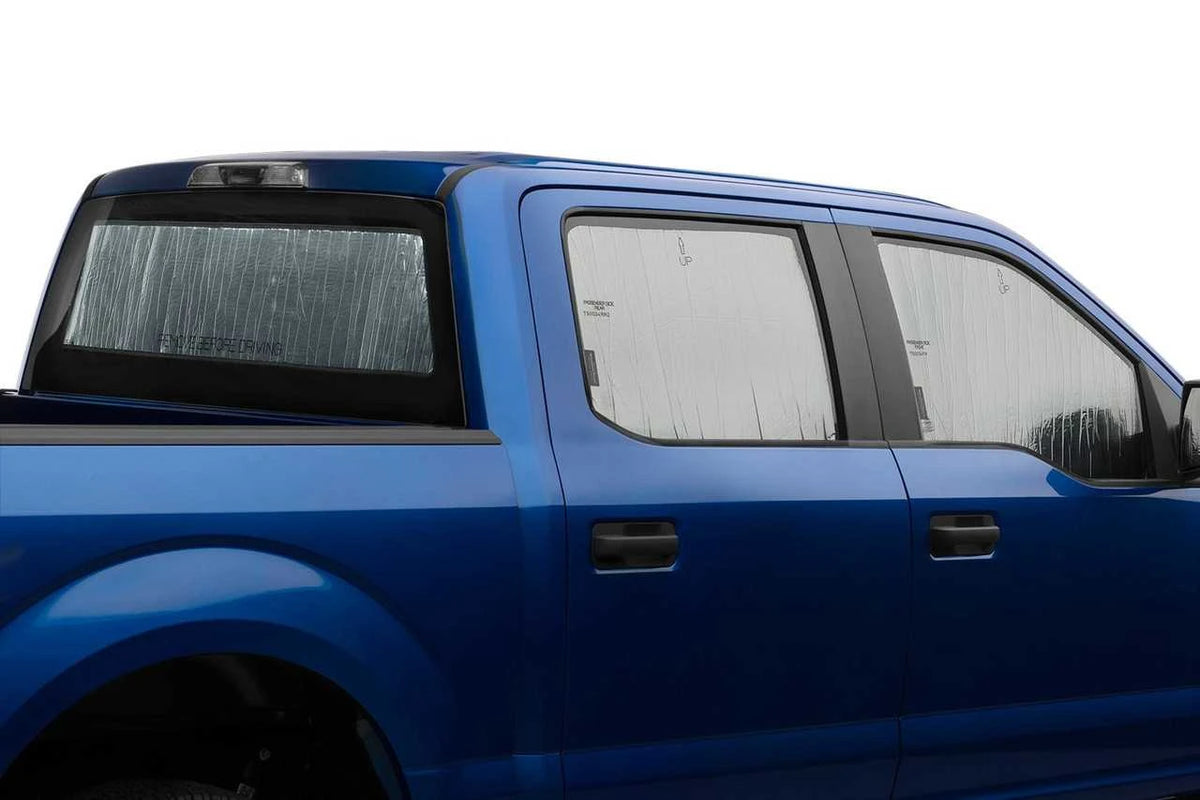 WeatherTech SunShade Full Kit | Windshield & Side Window | RAM 1500 DS Quad Cab (2009 - 2023)