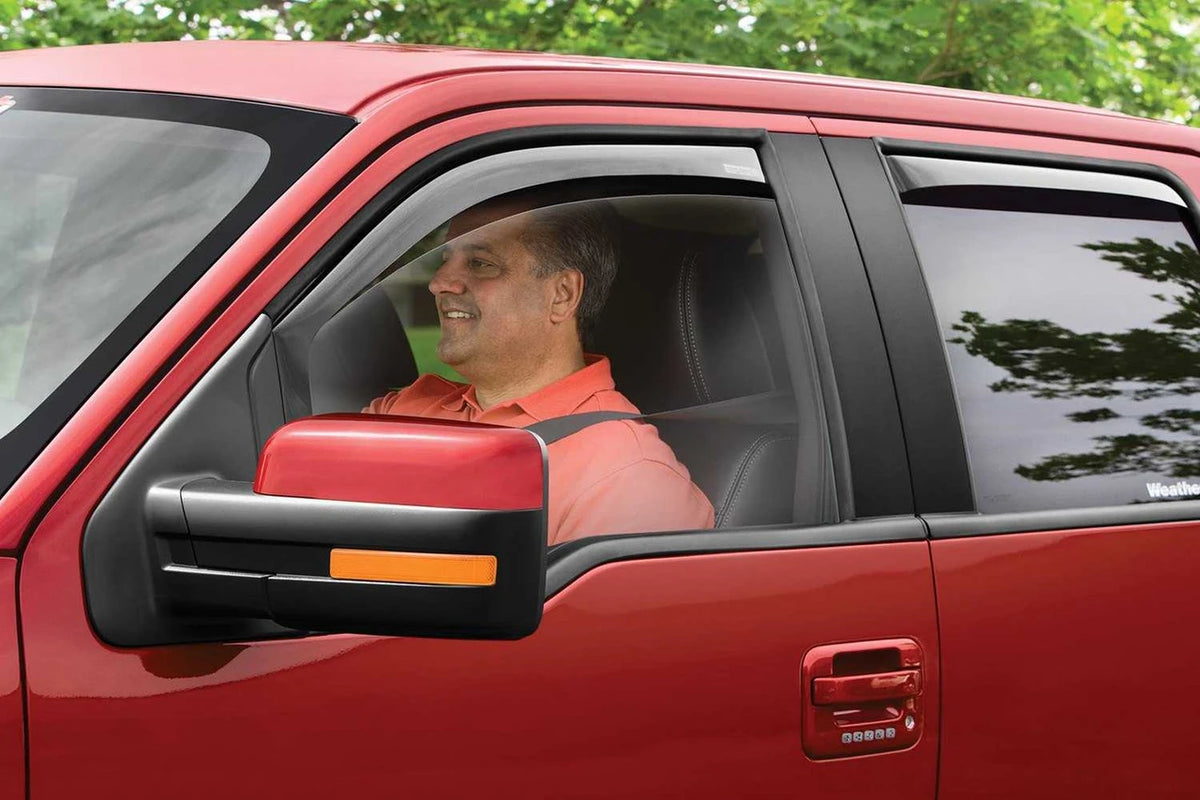 WeatherTech Side Window Deflector Kit | Fits RAM 1500 DT Crew Cab (2021+)