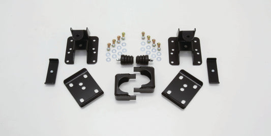 McGaughy's WH4REAR 2004-06 SILVERADO, 2WD/4WD, 4"- 5" Rear Kit ONLY (Flip Kit, Hangers, & Bump Stops) - 93047